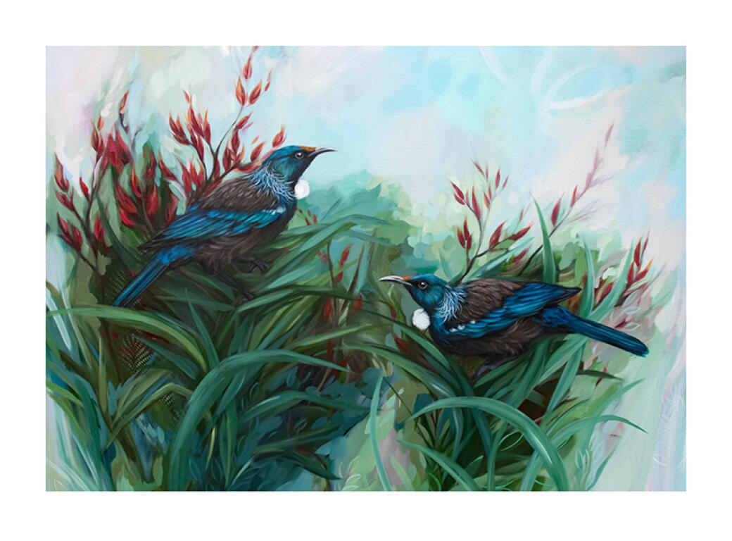 Nestled in Nature - Tui & Flax